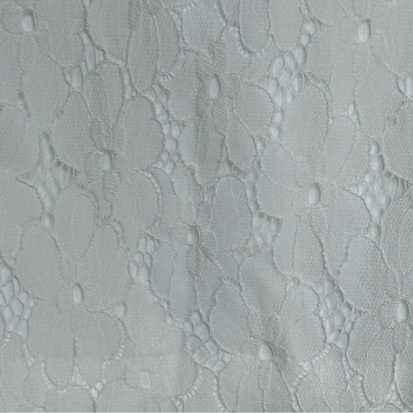 NWT Worthington White Lace Overlay Pencil Skirt Women’s 6 Career Office Workwear - Picture 3 of 7